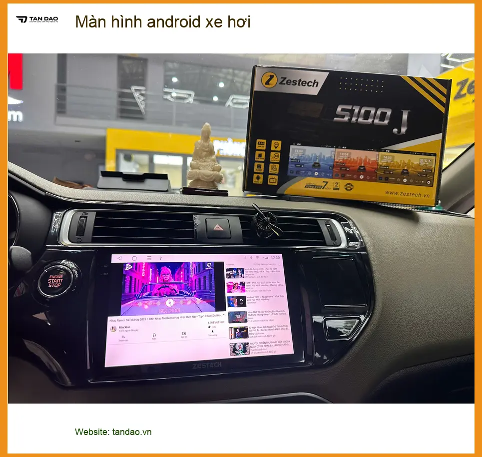 Anh Tùng lắp màn hình android xe hơi cho Honda CR-V tại Quận 5 ảnh thực tế 3