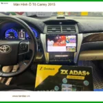 Chú Tân nâng cấp Màn Hình Ô Tô Camry 2015 tại Quận 9 để xem bản đồ tiện hơn