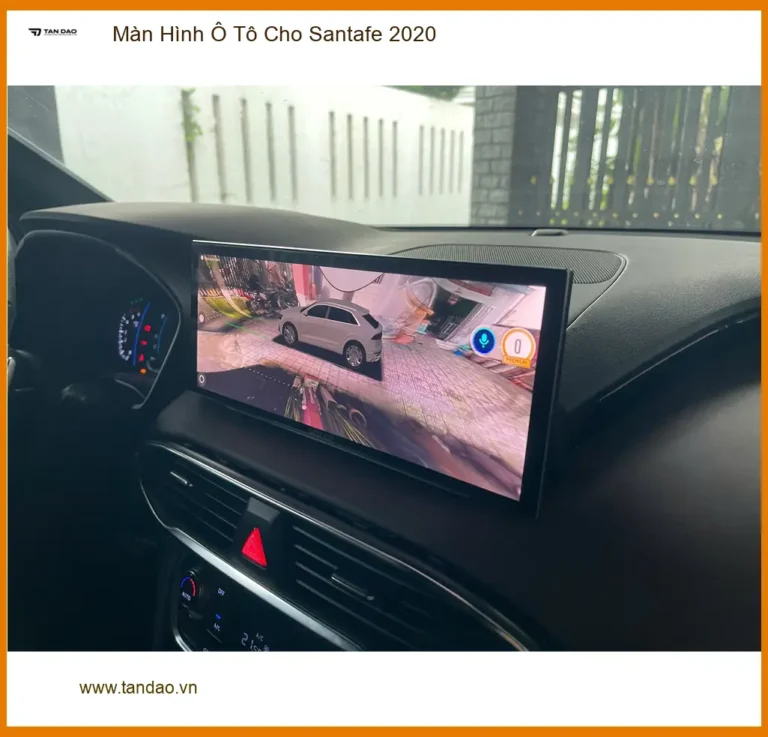 Anh Cường lắp Màn Hình Ô Tô Santafe 2020 Quận 12 chính hãng, bảo hành lâu dài.