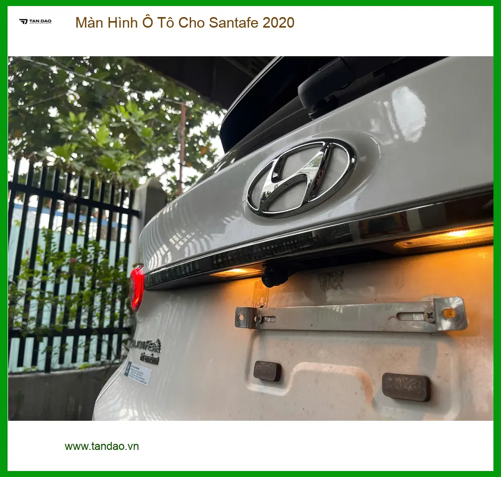 Anh Cường lắp Màn Hình Ô Tô Santafe 2020 Quận 12 chính hãng, bảo hành lâu dài. ảnh thực tế 3