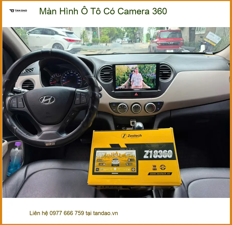 Chú Long lắp Màn Hình Ô Tô Có Camera 360 cho Honda CRV tại Quận Thủ Đức