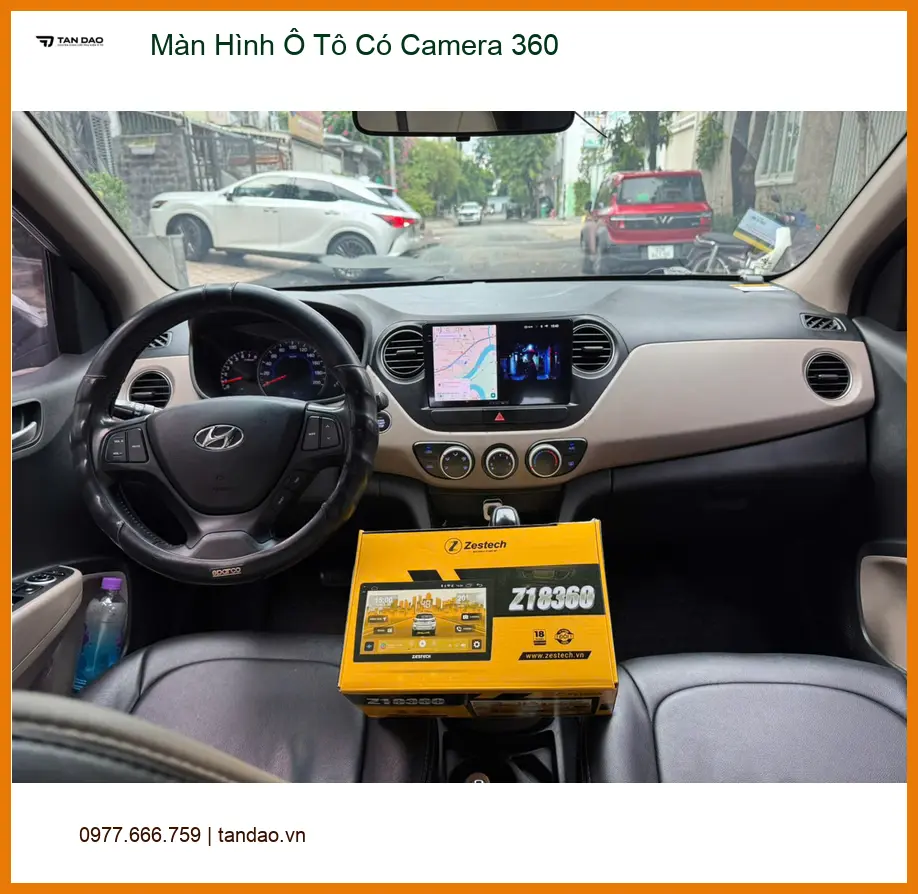 Chú Long lắp Màn Hình Ô Tô Có Camera 360 cho Honda CRV tại Quận Thủ Đức ảnh thực tế 3