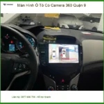 Cô Thảo lắp màn hình liền camera 360 cho Kia Seltos ở Quận 9