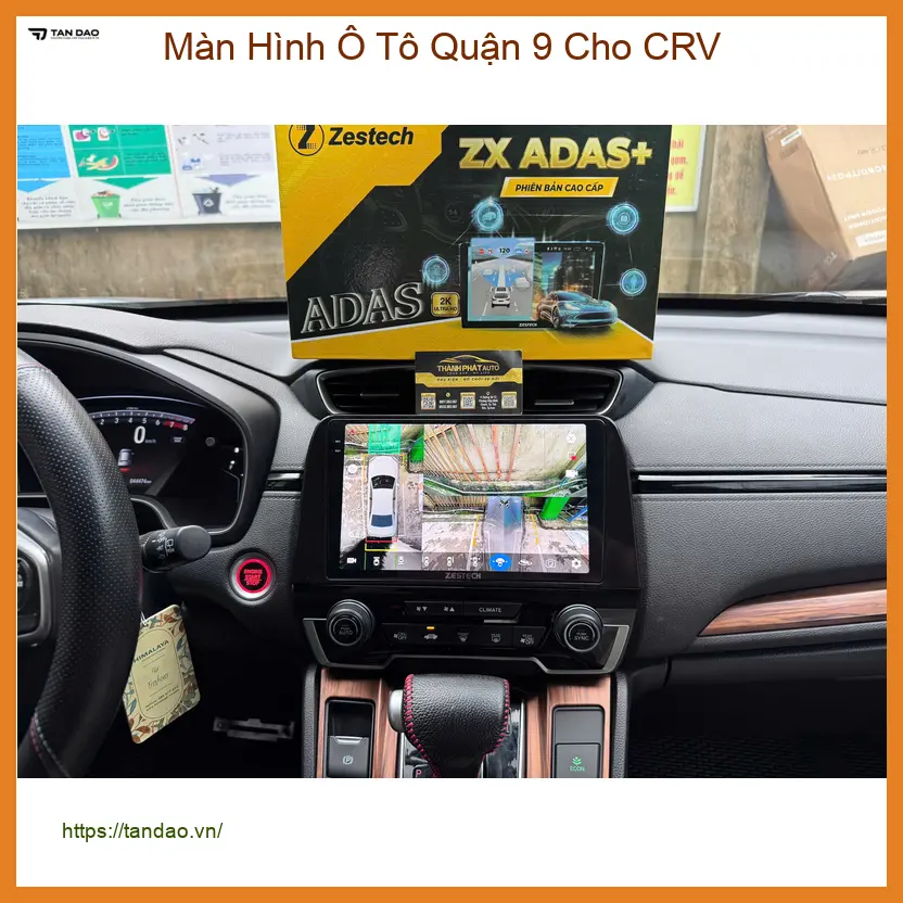 Anh Duy lắp Màn Hình Ô Tô cho CRV tại Quận 9 để nâng cao trải nghiệm lái ảnh thực tế 4