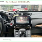 Chị Thảo lắp Màn Hình Zestech EX ADAS cho CRV tại Quận 3 an tâm lái