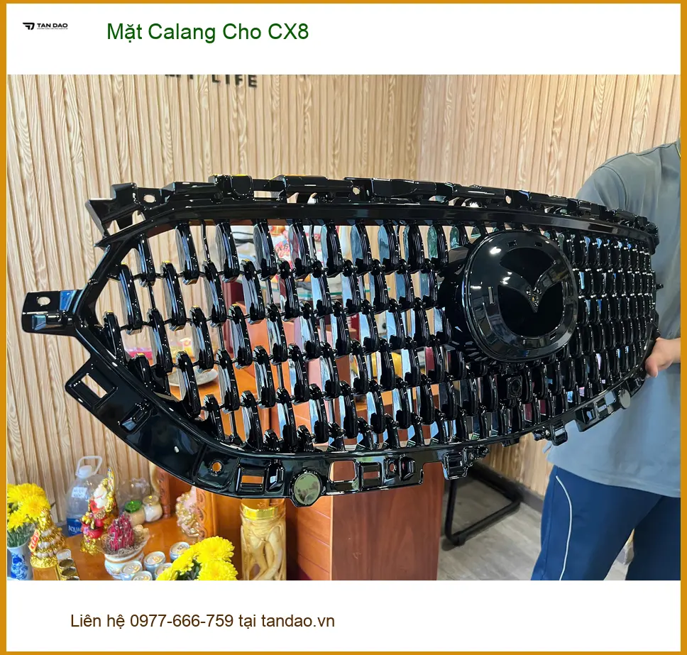 Anh Minh độ Mặt Calang cho Mazda CX8 tại Thủ Đức để nâng tầm diện mạo mới ảnh thực tế 3
