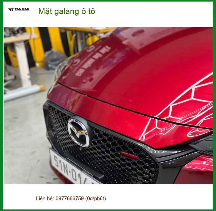 Anh Tùng độ mặt galang ô tô cho Hyundai Santa Fe tại Quận 5 để xe trông hầm hố hơn ảnh thực tế 3