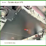 Anh Tùng lắp ốp bảo vệ pin cho VinFast VF6 tại Quận Bình Tân tránh va đập