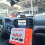 Chú Sáng lắp cam 3 mắt ICAR cho Ranger 2024 tại Quận 9 để lái xe an toàn hơn