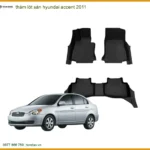 Thảm Lót Sàn Hyundai Accent 2011 - Địa Chỉ Lắp Đặt Uy Tín TPHCM