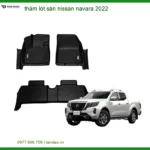Thảm Lót Sàn Nissan Navara 2022 - Địa Chỉ Lắp Đặt Uy Tín TPHCM