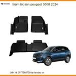 Thảm Lót Sàn Peugeot 3008 2024 - Trung Tâm Lắp Đặt Thảm Sàn Ô Tô Chính Hãng TPHCM