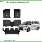 Thảm Lót Sàn Toyota Alphard 2021 - Trung Tâm Lắp Đặt Chính Hãng TPHCM
