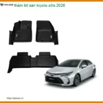 Thảm Lót Sàn Toyota Altis 2026 - Địa Chỉ Nâng Cấp Chính Hãng Giá Tốt TPHCM