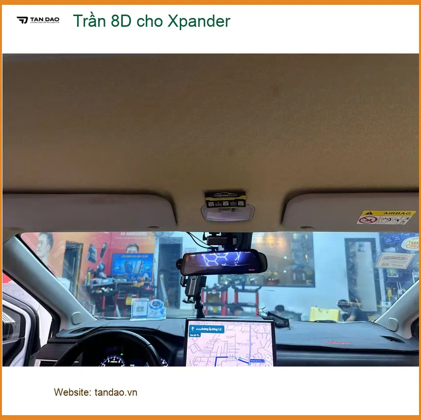 Chú Long bọc Trần 8D cho Xpander ở Quận 1 để xe thêm đẳng cấp ảnh thực tế 2