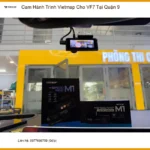 Anh Kiên lắp Cam Hành Trình Vietmap cho VF7 tại Quận 9 cần bảo vệ xe